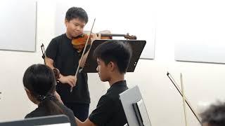 Young Violin Soloist Yuto Lim Plays Piazzolla's 'Otoño' in SYPO Soloists Audition