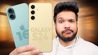 Samsung Galaxy S24 vs iPhone 16 - The Best Chotu Phone