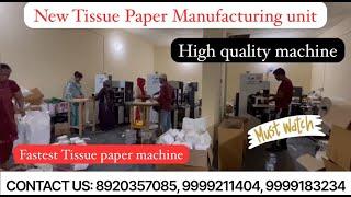 Tissue Paper Making Business Ideas | Aluminum foil rewinding machine Business | Business Ideas 2024