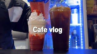 sub) 듣다가 바로 잠드는 1시간30분 영상| 카페 브이로그 | cafe vlog | asmr | 컴포즈알바 | 컴포즈브이로 | 컴포즈커피 | 카페알바 | nobgm | 4K