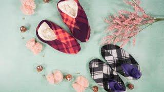 How to Make Women's Slippers with a Free Sewing Pattern