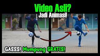 COBA! Cara Membuat Video Asli jadi Kartun Animasi 3D pakai AI? GRATIS NO WATERMARK!