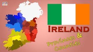 Learn Ireland's Counties & Provinces | Geography Of Ireland | General Knowledge Video | Ireland Map