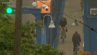 Seattle cyclists push city for dedicated bike lanes across Fremont Bridge