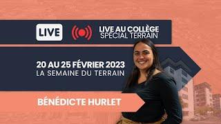  Live au Collège avec Bénédicte Hurlet  SPÉCIAL TERRAIN 1/5