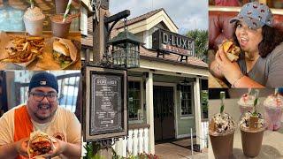 D-Luxe Burger Disney Springs invitation celebration on National Burger day! | Walt Disney World