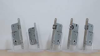 Door mortise mute lock, magnetic lock, anti-friction lock, noise free lock