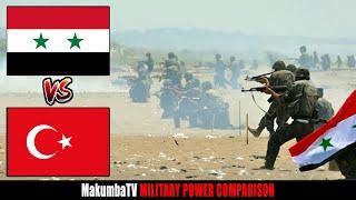 Syria vs Turkey 2022 | Military Power Comparison