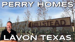 Lavon TX: $100k LESS Than Dallas (NEW Perry Homes Tour)