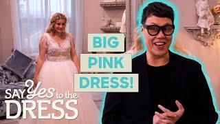 Can This Bride Find A PINK Dress That Fits Within Budget? | Say Yes To The Dress: Lancashire