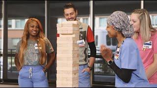 Cone Health Careers | Jenga With the Cardiovascular ICU Team