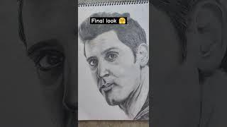 tried to make Hrithik Roshan potrait #potrait #art #drawing #hrithikroshan