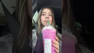 The cotton candy drink at Starbucks!? |Hey it’s Lexi #starbucks #ytshorts