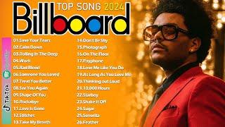 The Weeknd, Adele, Maroon 5, Bruno Mars, Rihanna, Dua Lipa, Ed Sheeran - Billboard Top 50 This Week