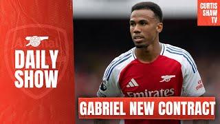 Gabriel New Contract - Arsenal Waiting On Sane Deal - Calafiori Returns From Injury