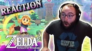 Echoes of Wisdom Reveal Reaction PLAYABLE ZELDA!!!