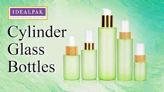 IDEALPAK's Cylinder Glass Bottles