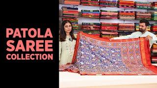 Types of Patola Saree Designs with Price | Patola Saree Hyderabadi, Rajkoti, Patan Patola