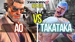 T8 Pro ️ Ao (#1 Victor) vs TakaTaka (Bryan) ️ Tekken 8 Replays