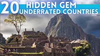 Best Hidden Gem Destinations To Travel 2025 4K