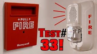 Fire Alarm Meant for Your Sleep! + Rare Pull Station! | Garage Fire Alarm System Test 33