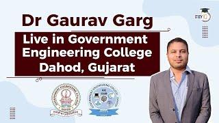 Dr Gaurav Garg Live speech in Government Engineering College, Dahod on Innovation & Entrepreneurship