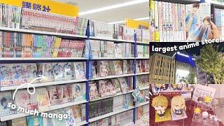 ˖°. manga shopping at LARGEST ANIME STORE in japan!!