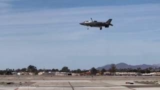 F-35B Lightning ll hover demo!