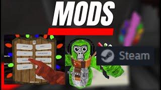 HOW TO GET MODS IN GORILLA TAG 2024  (STEAM)!!!