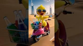 Baby Duckselling DRINK #explore #duck #duckadventures #duckling #funnyduck #cuteduck #aiart #fy