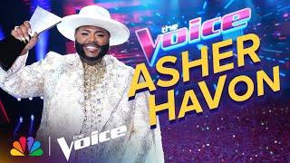 The Best Performances from Season 25 Winner Asher HaVon | The Voice | NBC