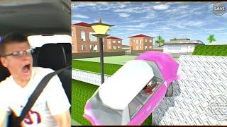 SINGING MAN | CAR CRASH | SAKURA SCHOOL SIMULATOR - VERY FUNNY 