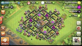 Clash of Clans | BEST Town Hall 8 (TH8) Trophy Base 4 Mortars SPEEDBUILD After Halloween Update 2014