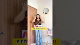 Myntra tops #youtubeshorts #myntra #myntrahaul #fashion #fashionstyle #haul #haulvideo