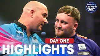 BIG NAMES FALLING! | Day One Highlights | 2024 BoyleSports World Grand Prix