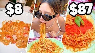 CHEAPEST vs MOST EXPENSIVE PASTA In ITALY  The Best You’ve EVER Had | Mar