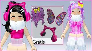 COMO GANHAR 3 ITENS GRÁTIS NO ROBLOX! 