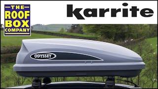 Karrite Odyssey 325 roof box - How to fit on steel roof bars