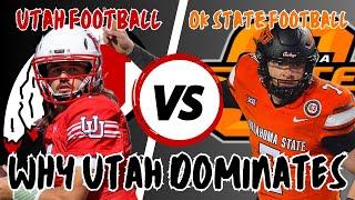 Utah Utes Football vs Oklahoma State Cowboys Football 2024 - Why the Utes win and how..