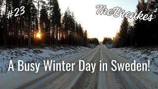 #23 Village House in Björna, Sweden: Grocery Runs, Winter Fun & DIY