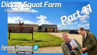 PART 11 SORGHUM & DRILLING - Diddly Squat Farm aka Clarkson's Farm | Farming Simulator 22 | FS22