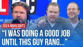 James O'Brien reacts to his best bits from 2024 | LBC