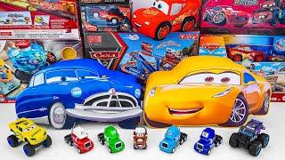 Disney Pixar Cars Unboxing Review| Lightning McQueen Plush, Mystery Doc Hudson Box, Cruz Ramirez Box