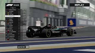 Lewis Hamilton Vs Charles LeclercRace F1 Marina Bay Singaporean Grand Prix #SingaporeanGP 2024