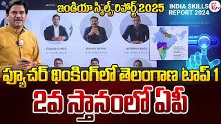 India Skills Report 2025: Telangana Is No.1 In India, AP on 2nd | Insights on Talent & AI Impact