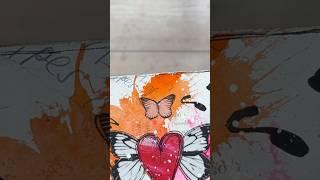Card 2 for my #tinyartleavebehind project. Can you guess where I will leave this one? #shanoukiart