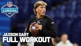 Jaxson Dart's 2025 NFL Scouting Combine workout