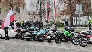 II Motocyklowa Parada Niepodległości w Łowiczu 11.11.2024.