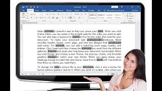 How to Select Multiple Words in MS Word (Word 2003-2019)