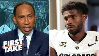 FIRST TAKE | Circus surrounding Deion Sanders' team! - Stephen A. reacts to Shedeur refused to shake